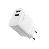 Charger 2xUSB-A 17W White