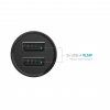 Mini Car charger 2xUSB-A 15W
