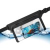 Waterproof Cover for Phones Dry Belt Black