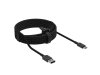 USB-A to USB-C Cable Next Gen 1.5m Black