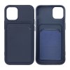 iPhone 12 Mini Case Card Holder Blue