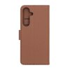 Samsung Galaxy S25 FE Cover with Card Slot Stand Function Brown