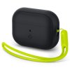 AirPods Pro 2 Case Silicone Fit + Strap Black