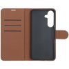 Samsung Galaxy S25 FE Cover with Card Slot Stand Function Brown