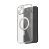 iPhone 15 Plus Case iGlaze MagSafe Luna Silver