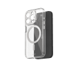 iPhone 15 Pro Case iGlaze MagSafe Luna Silver
