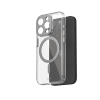 iPhone 15 Pro Case iGlaze MagSafe Meteorite Gray