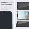 iPhone 13/13 Pro/14/16e/17e Screen Protector GLAS.tR EZ Fit Privacy 2-pack