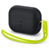 AirPods Pro 2 Case Silicone Fit + Strap Black