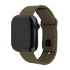 Apple Watch 38/40/41/42mm Band Silicone Sporty Strap Olive green