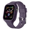 Apple Watch 41mm Band Weave Texture Purple