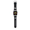 Apple Watch 42/44/45/Apple Watch Ultra Band Rubber NFT Karl & Choupette Black