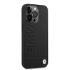iPhone 14 Pro Case Hot Stamp Metal Logo Black