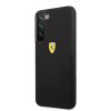 Samsung Galaxy S22 Case Metal Logo Black