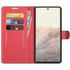 Google Pixel 6 Pro Cover Litchi Red