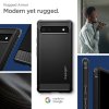 Google Pixel 6a Case Rugged Armor Matte Black