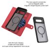 Google Pixel 8 Pro Cover Detachable Case GHB Series MagSafe Red