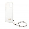 iPhone 12/iPhone 12 Pro Case Script & Pearls White Clear