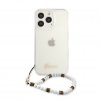 iPhone 13 Pro Case Pearl Handle Script Logo White