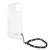 iPhone 13 Case Pearl Handle Script Logo Black