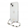 iPhone 13 Case Pearl Handle Script Logo White