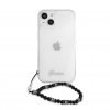 iPhone 13 Mini Case Pearl Handle Script Logo Black