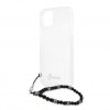 iPhone 13 Mini Case Pearl Handle Script Logo Black