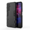 Huawei P40 Lite 5G Case Armor Stand Function Black