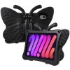 iPad mini (gen 6)/iPad mini (A17 Pro) Case for Kids Butterfly Black