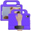 iPad mini (gen 6)/iPad mini (A17 Pro) Case for Kids Rhombus Pattern Purple