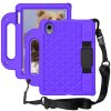 iPad mini (gen 6)/iPad mini (A17 Pro) Case for Kids Rhombus Pattern Purple