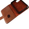 iPhone 12 Mini Cover Genuine Leather Brown