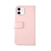 iPhone 12 Mini Cover Genuine Leather Pink