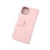 iPhone 12 Mini Cover Genuine Leather Pink