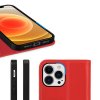 iPhone 12 Pro Max Cover Genuine Leather Red