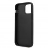 iPhone 12 Pro Max Case Saffiano Vintage Script Black