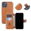 iPhone 12/iPhone 12 Pro Cover Foldable Card Slot Brown