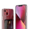 iPhone 13 Case Card Holder Transparent