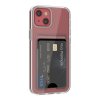 iPhone 13 Case Card Holder Transparent