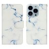 iPhone 13 Pro Max Cover Print White Marble