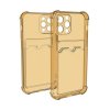 iPhone 13 Pro Max Case Card Holder Shockproof Yellow