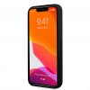 iPhone 13 Pro Case Liquid Silicone Metal Logo Black