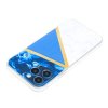 iPhone 13 Pro Case Marble Pattern Blue