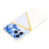 iPhone 13 Pro Case Marble Pattern Purple