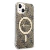 iPhone 13 Case 4G Pattern MagSafe Brown