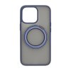 iPhone 13 Pro Max/iPhone 12 Pro Max Case Rotatable Stand Blue