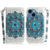 iPhone 14 Plus Cover Print Blue Mandala