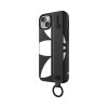 iPhone 14 Plus Case Handstrap Case Black White
