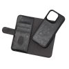 iPhone 14 Pro Cover 2-in-1 Detachable with 3 Card Slots Black