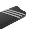 iPhone 14 Pro Cover 3 Stripes Booklet Case Black White